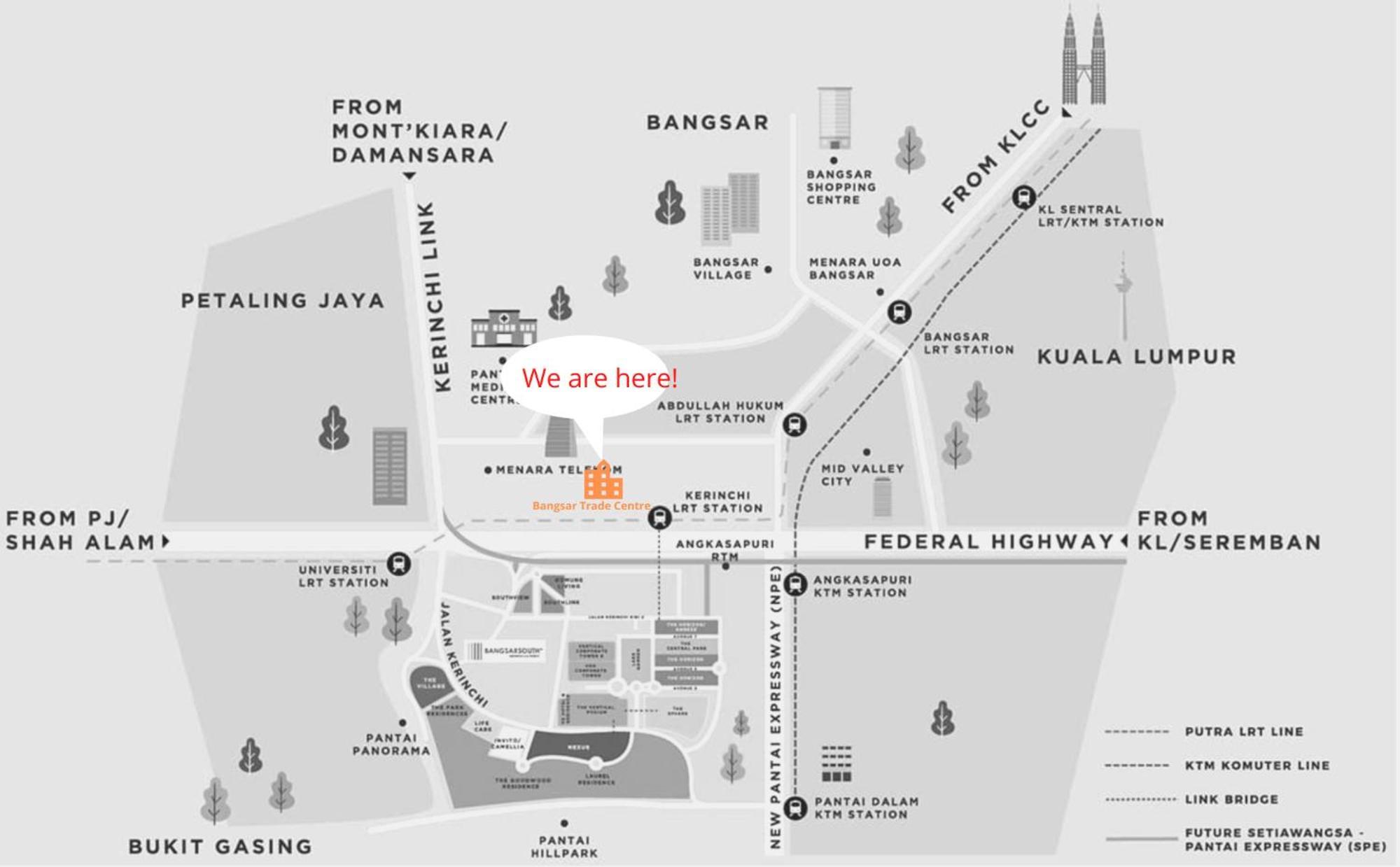 Panoramic City - Bangsar South Mid Valley Kuala Lumpur Esterno foto